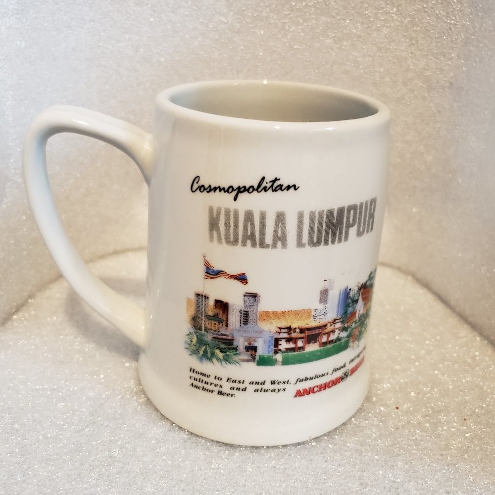 Cosmopolitan Kuala Lumpur Anchor Beer Mug
